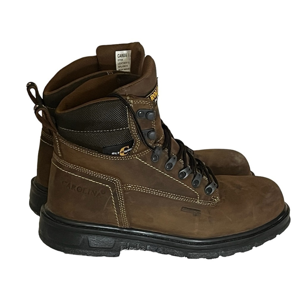 Carolina High Top Safety Steel Toe Shoes Sz 9